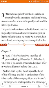 Biblia Takatifu Swahili  Bible screenshot 3