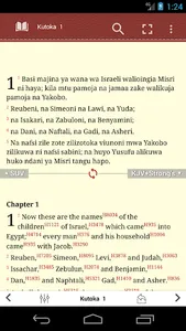 Biblia Takatifu Swahili  Bible screenshot 6