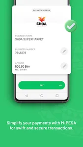 M-PESA Safaricom Ethiopia screenshot 3
