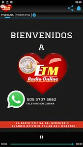 ETM RADIO ONLINE screenshot 0
