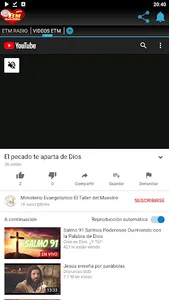 ETM RADIO ONLINE screenshot 1