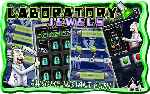 Laboratory Jewels HD screenshot 1