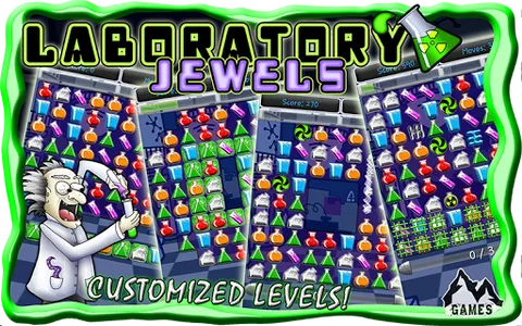 Laboratory Jewels HD screenshot 2