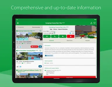 ACSI Campsites Europe screenshot 14