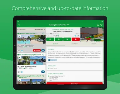 ACSI Campsites Europe screenshot 8