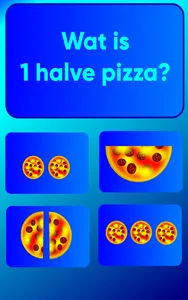 Breuken 1, rekenen met pizza's screenshot 15