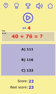 MathTest21 screenshot 2