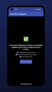 Pure Black Wallpaper screenshot 0