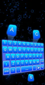 Blue Keyboard screenshot 0