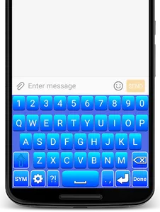 Blue Keyboard screenshot 1