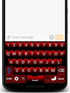 Evil Red Keyboard screenshot 1