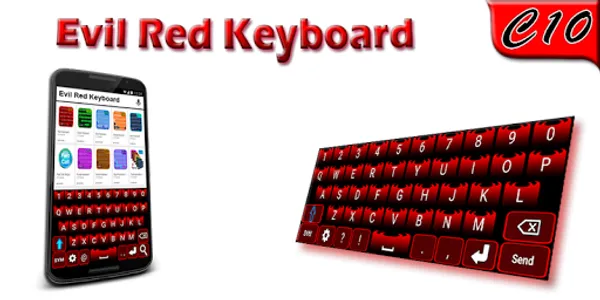 Evil Red Keyboard screenshot 3