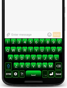 Green Keyboard screenshot 1