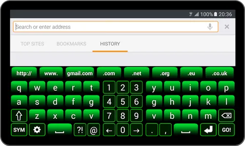 Green Keyboard screenshot 4