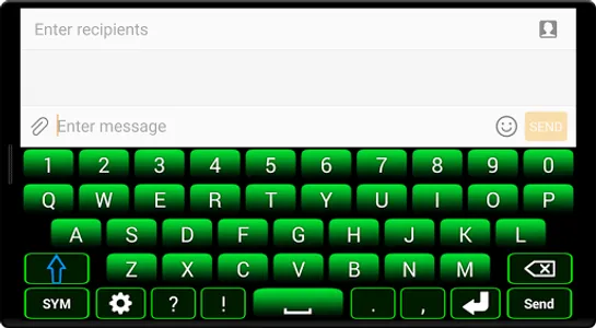 Green Keyboard screenshot 5