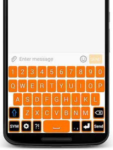 Orange Keyboard screenshot 1