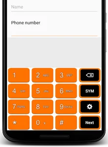 Orange Keyboard screenshot 2