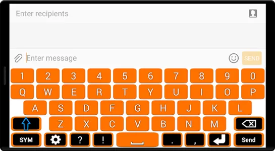 Orange Keyboard screenshot 5