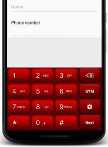 Red Keyboard screenshot 2