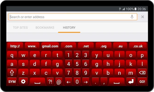 Red Keyboard screenshot 4