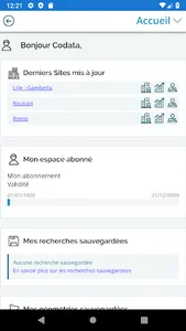 Codata Mobile screenshot 0