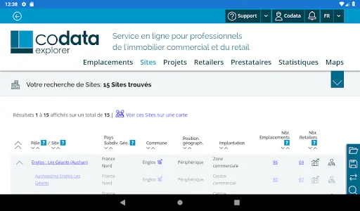 Codata Mobile screenshot 9