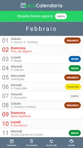 EcoCalendario Silvi Marina screenshot 1