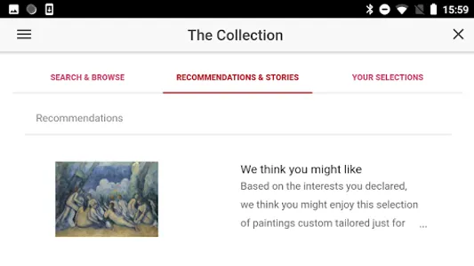 CrossCult National Gallery screenshot 3