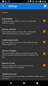 Bluetooth Volume Manager screenshot 2
