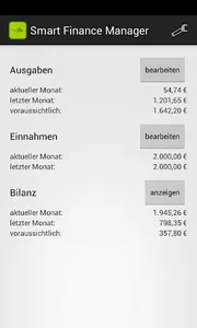 Smart Finanz Manager screenshot 0