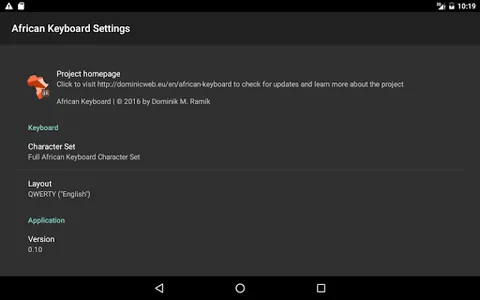 African Keyboard screenshot 7
