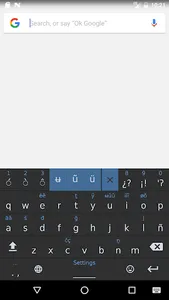 South American Native Keyboard screenshot 1