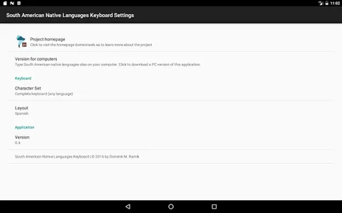 South American Native Keyboard screenshot 11