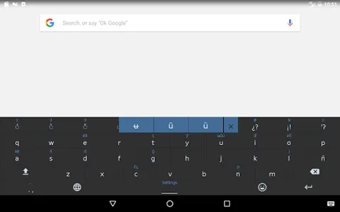 South American Native Keyboard screenshot 5