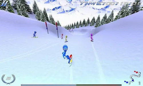 Snowboard Racing Ultimate screenshot 0