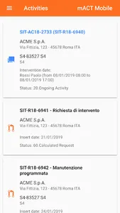 mACT Mobile screenshot 1