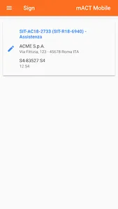 mACT Mobile screenshot 2