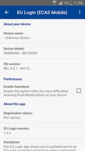 EU Login screenshot 3