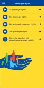 Passenger rights screenshot 0