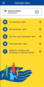 Passenger rights screenshot 1