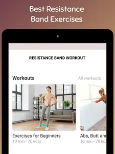 Resistance Band Workouts screenshot 4