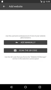 WebSite X5 Manager screenshot 2