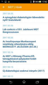 Diabetológus screenshot 2