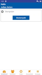 Kassenprofis - Mitarbeiterapp screenshot 1
