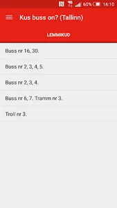 Kus buss on? (Tallinn) screenshot 1