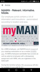 MAN Truck & Bus SE - myMAN screenshot 2
