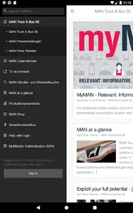 MAN Truck & Bus SE - myMAN screenshot 7