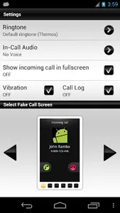 Fake Me A Call screenshot 4