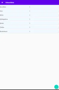 Meine Einkaufsliste screenshot 0