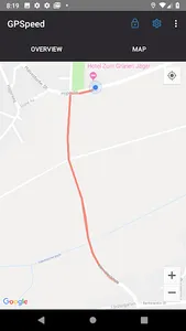 GPSpeed: GPS-Tachometer, Dista screenshot 3